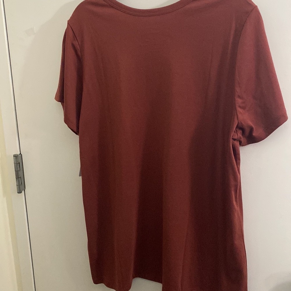 Classic Men's Short-Sleeve Crewneck T-Shirt — Rust